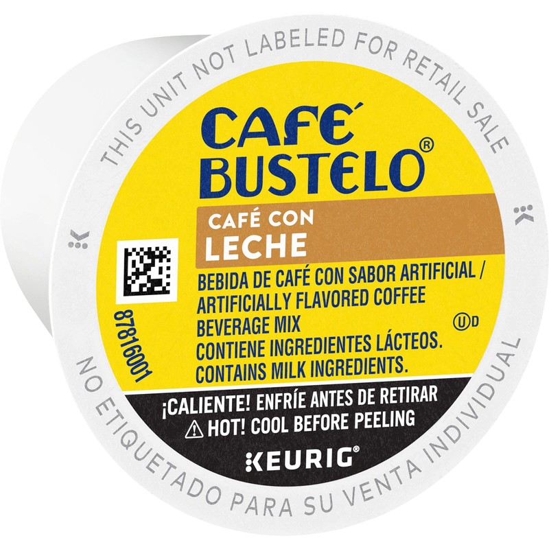 Café Bustelo Sweet & Creamy Café con Leche Coffee, 10