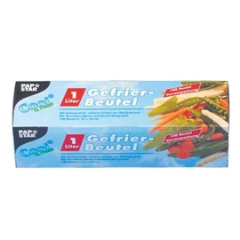 PAPSTAR 14157 Freezer Bags 1 Litre Pack of 100 Transparentblau