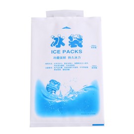 Ice Bags of Gel Water Bags Reusable Ice Bags for Shipping Ice Packs Keep Food Fresh 200 ml × 10 Pieces