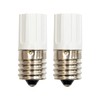Simple Packaging Glow Bulb, E-Shape, FG-1E, 2-Pack x 1, For