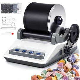 Zcvtbye Rock Tumbler Kit,rock Polisher For Kids & Adults,include