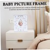 BIUDECO Birth Essentials 12 Months Photo Frame for Newborn Infant