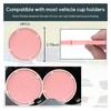 4 PCS Bling Car Cup Coaster, 2.75 Inch Crystal Rhinestone