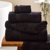 NEXT Home Egyptian Cotton Hand Towels - 100% Cotton Black