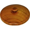 AM-MJ357 Natural Wood Teacup Lid with Knob Inner Diameter 2.8 inches (7.2 cm)