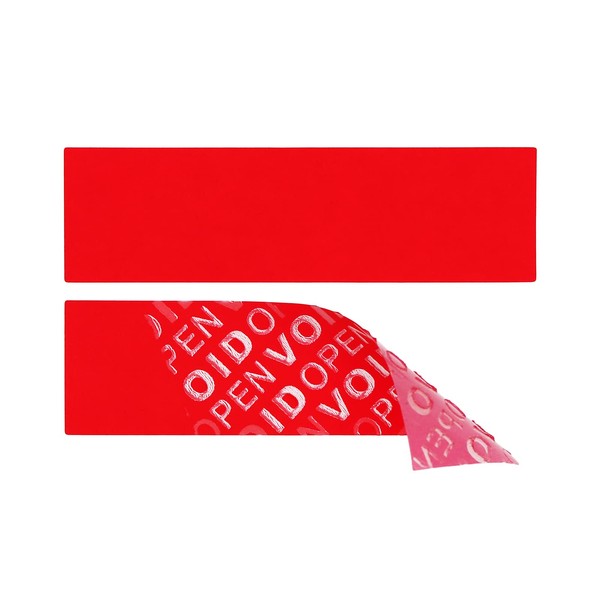 Seal Stickers Removable without Residue, 70 x 20 mm, Tamper