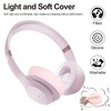 Silicone Case Compatible with Beats Solo 4, Ear Pads Cover