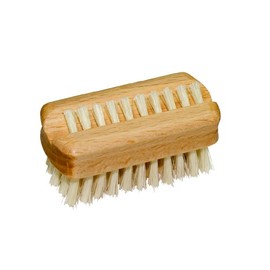 Redecker 621045 Mini/Travel Nail Brush, Beech Wood