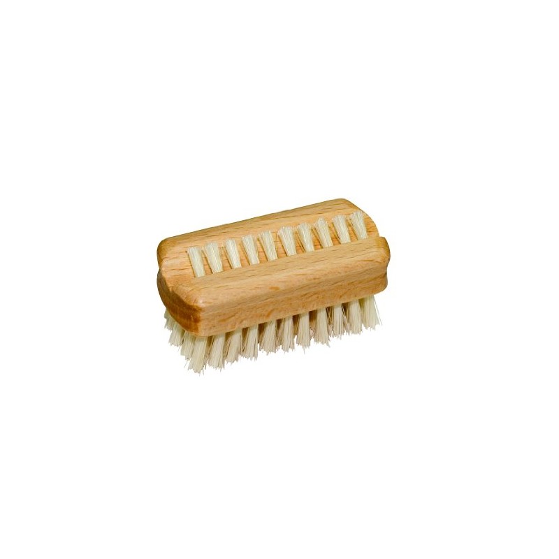 Redecker 621045 Mini/Travel Nail Brush, Beech Wood