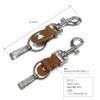H.N.Z kil-026oya Key Holder, Genuine Leather, Italian Leather, Studs, Men's,