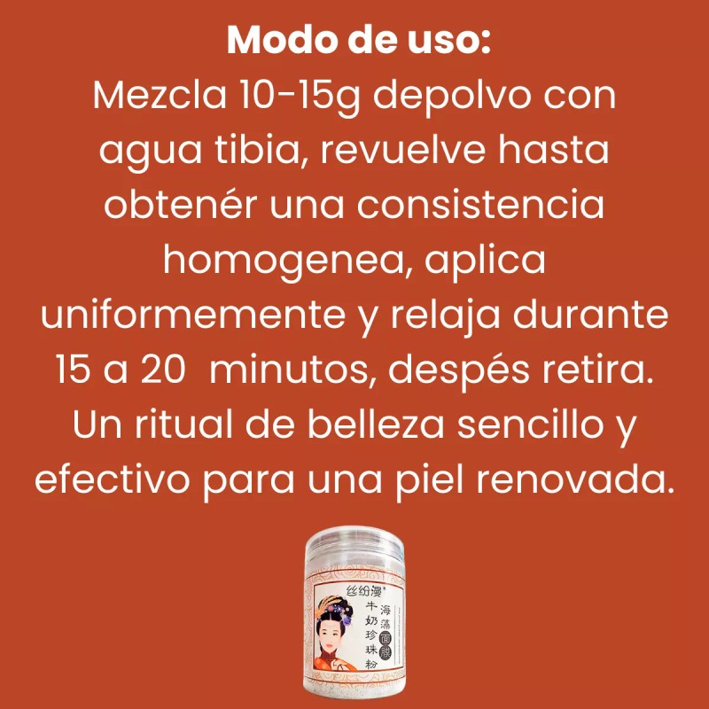 FENMAN Mascarilla Blanqueadora De Polvo De Perla Multi Efectos