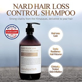 Bouquet Garni Shampoo Control De Caída De Cabello, 16.9 Fl. Oz - Con 4 Ingredientes Naturales Patentados Y Aminoácidos, Proteína Hidrolizada, Aceite De Semillas De Argán Y Jojoba - Para Cre