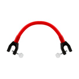 Rumyve Ski Tip Connectors,Ski Skill Adapters,Ski Tips Connectors Elastic Clip Teach Control,Training Aid Snowboard Accessories for Kids Beginners