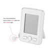 BALDR LCD Digital Thermometer Clock Indoor Outdoor Temp Display with