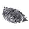 Rubber Fishing Net Replacement Transparent Black Collapsible Fishing Landing Net
