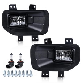 PIT66 Fog Lights Compatible With Ford F150 2015 2016 2017 Front Bumper Fog Light Driving Lamps Accessories neblineros para autos delantero,faros antiniebla Clear Lens