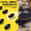 ROWKDRKB Ethiopian Black Seed Oil Capsules 3,000mg, 240 Softgels