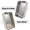 Stainless Steel Litter Box XL, 23.6" X 15.7" X 6"