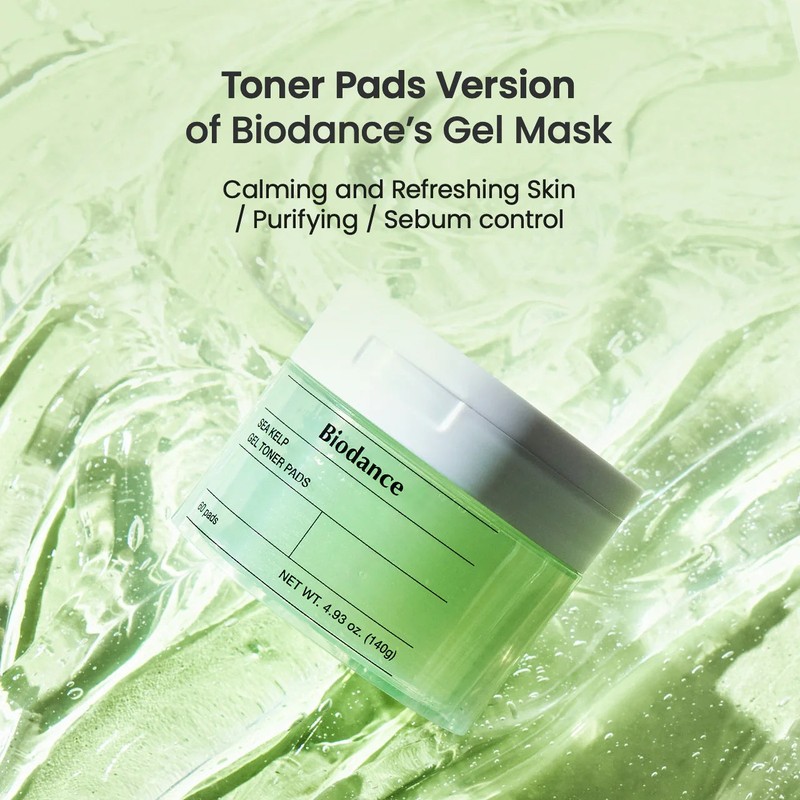 Biodance Sea Kelp Gel Toner Pads 60 Pads