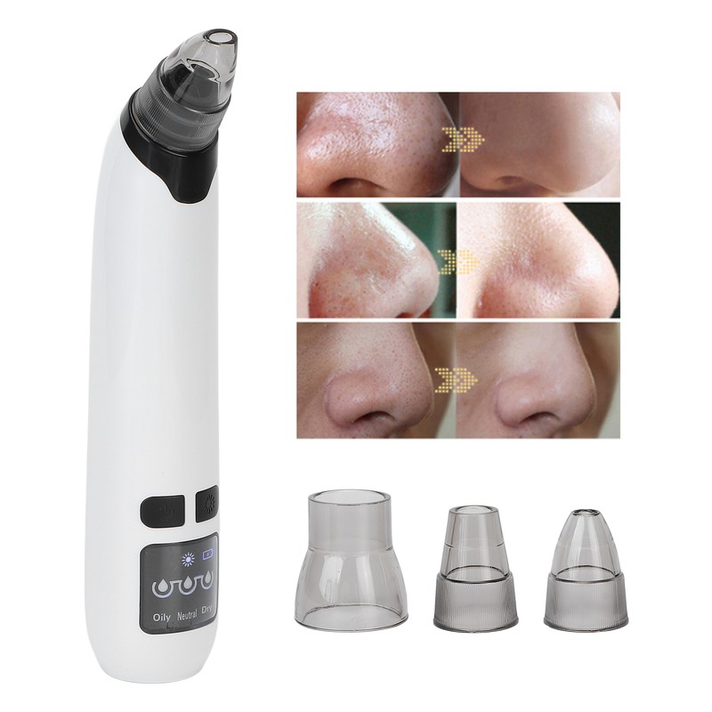 Blackhead Removal Cleaner Electric Face Nose Acne Whitehead Extractor Vacuum