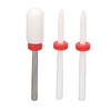 10pcs Nail Art Drill Bits Set Remove Nail Glue Stainless