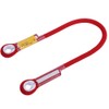 60/120/150cm Outdoor Survival Climbing Safety Rope with Ring Bearing(Red 150cm)
