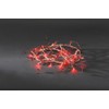 Konstsmide 3174-503 LED Decoration Light Set Red-Transparent Beads/Inside Use (IP20)