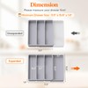 Lifewit Utensil Drawer Organizer, Expendable Cooking Silverware Tray for Kitchen