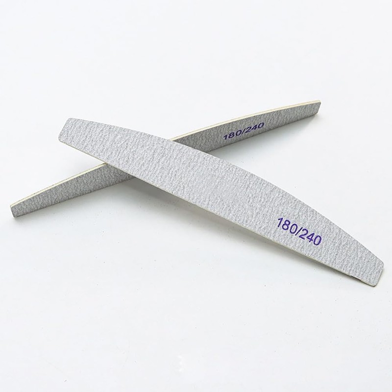 Thin Nail Files Large Double Sided Fingernail Files Professional Nail