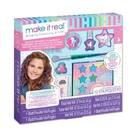 Make It Real 2902461 Unicorn Beauty Girls, Children, Make-Up Set, Cosmetic Kit