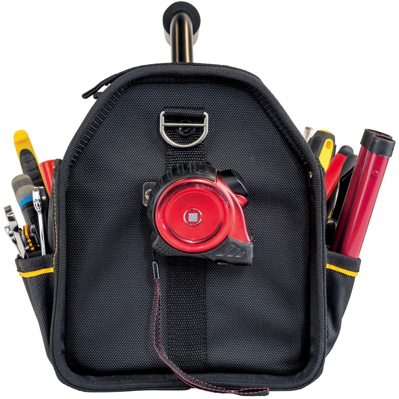 Cat 17-Inch Pro Tool Tote, Open Top Tool Bag, 15