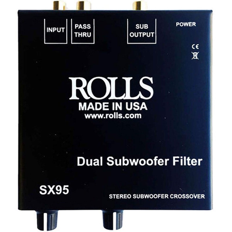 ROLLS SX95 Stereo Subwoofer Crossover/Filter