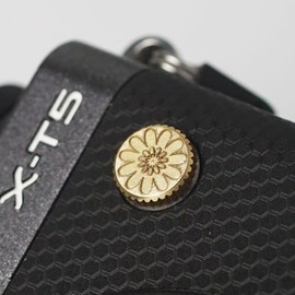 Flash PC Sync Terminal Cap Cover for Camera, for Nikon F2 F3 F3HP FM2 FM3A for XT5 XT4 (Copper Color)