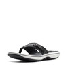 Clarks Clarks womens Breeze Sea Flip Flop, Black Synthetic, 11
