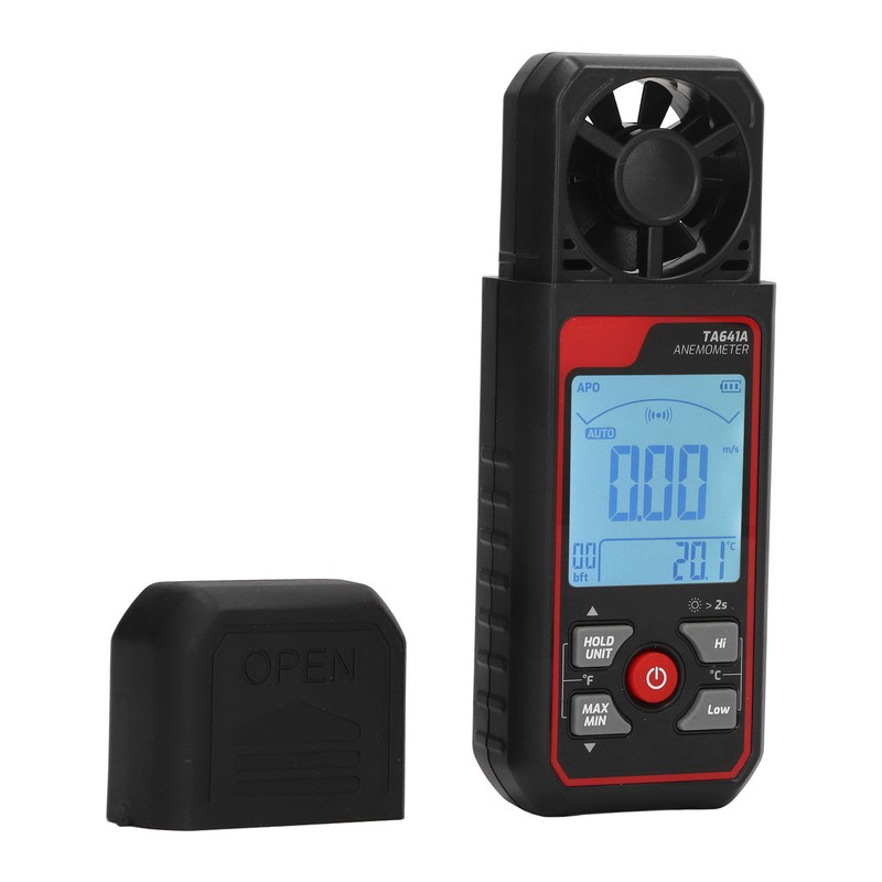 8 Blades Digital Anemometer High Accuracy Handheld Wind Speed Meter