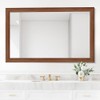 Mirror Frame Border 32FT Bathroom Wood Grain Wallpapers Decorative Tape
