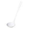 Pearl Metal HB-4627 Ladle, White, Small, Hollow Opened, Blank Kitchen