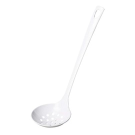 Pearl Metal HB-4627 Ladle, White, Small, Hollow Opened, Blank Kitchen