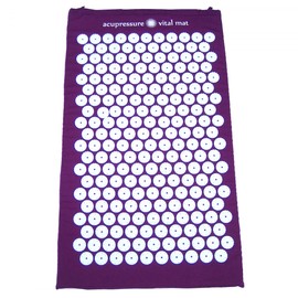 PURPLE Acupressure Mat (74cm x 44cm) | Bed of Nails Mat | for Self Massage, Relaxation & Promote Blood Circulation