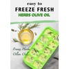 DOQAUS Ice Cube Tray with Lid and Bin - 4
