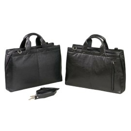 Winn International Premium Quality COWHIDE NAPA LEATHER E-W TOTE - Winn International