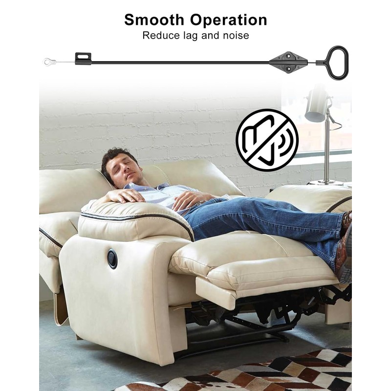 ULZOZN Recliner Pull Cable Compatible with Lazy Boy Couch Sofa,
