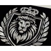 Diamond Etched Products Crown King Lion Car Tag Diamond Etched