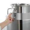 60L Stainless Steel Bucket Wine Milk Can Metal Pail with