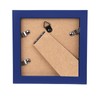 wyooxoo 4x4 Picture Frames Set of 2 Dark blue Solid