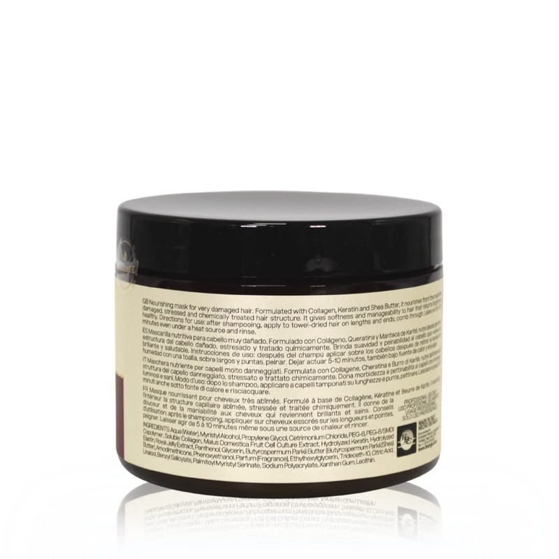 Linange Emergency Reconstruction Mask for Very Damaged Hair - Nourishing