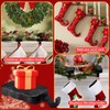 NamcheBarwa 3 Pack Low Profile Christmas Stocking Holders Bases,Resin Heavy