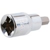 8mm Hex Bit Metric Allen Socket Male 1/2" Drive 55mm