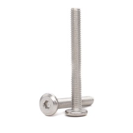 binifiMux 10pcs M6 x 70mm Rivet Countersunk Socket Cap Bolts Screws Connecting 304 Stainless Steel