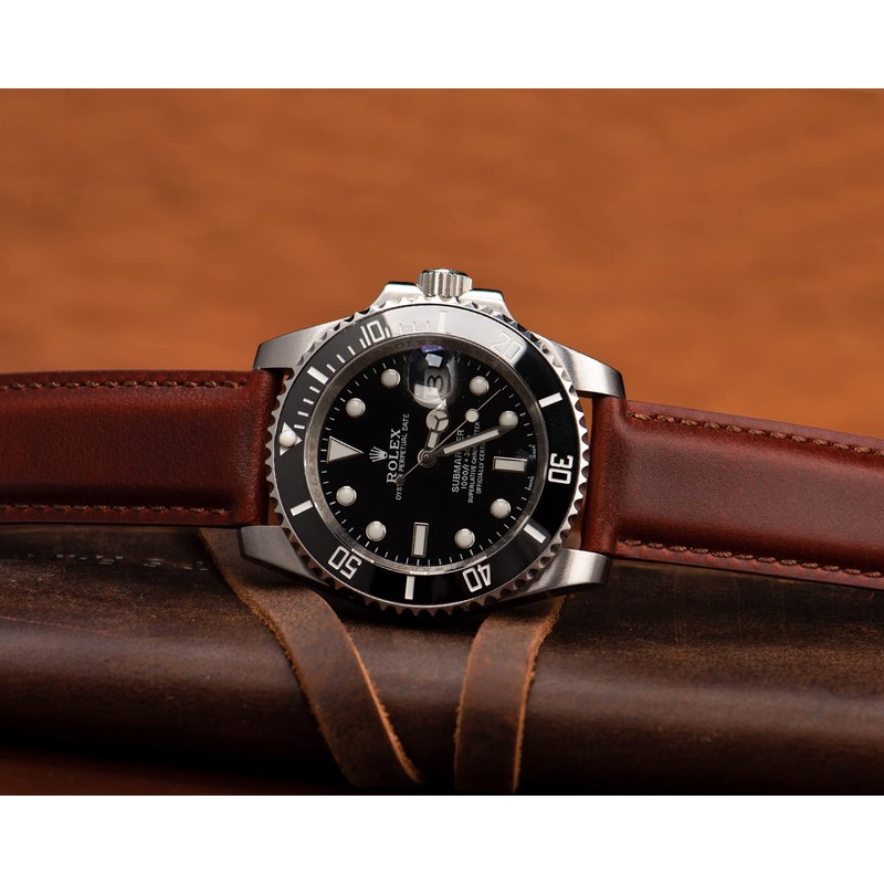 Ottoody Genuine Leather Replacement Watch Band, 0.71, 0.75, 0.79, 0.83,